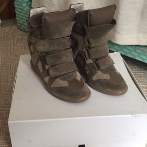 Isabel Marant wedge sneakers